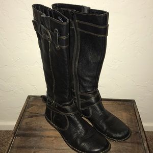 BOC Black Boots. Leather. Size 6.5.